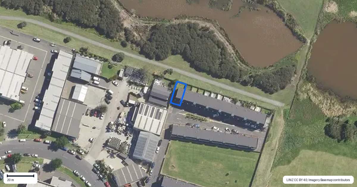 Property context map for 1/22 Ashley Place, Papamoa Beach, Papamoa