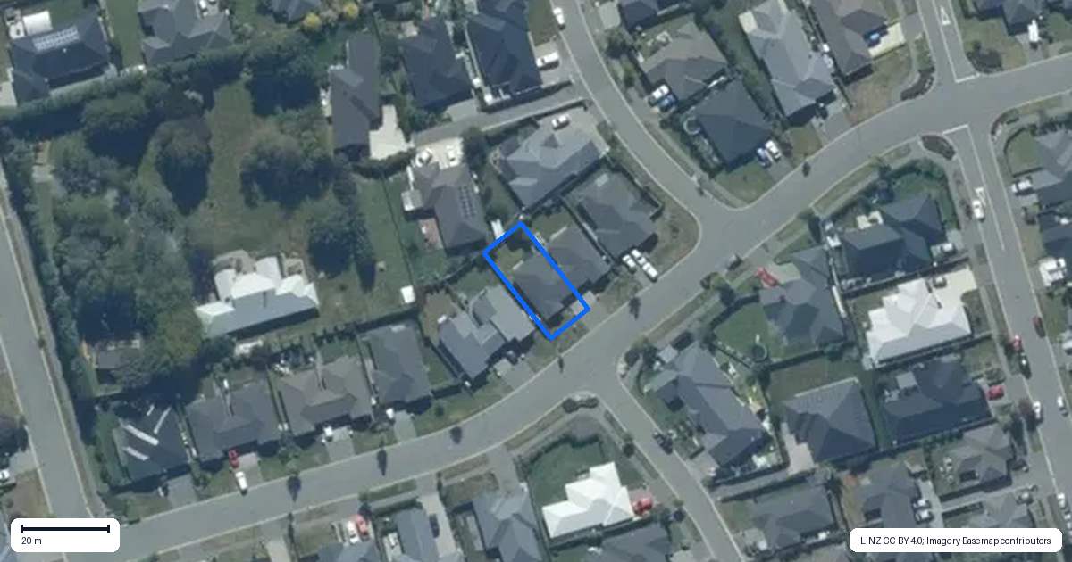 Property context map for 7C Kendon Drive, Rolleston
