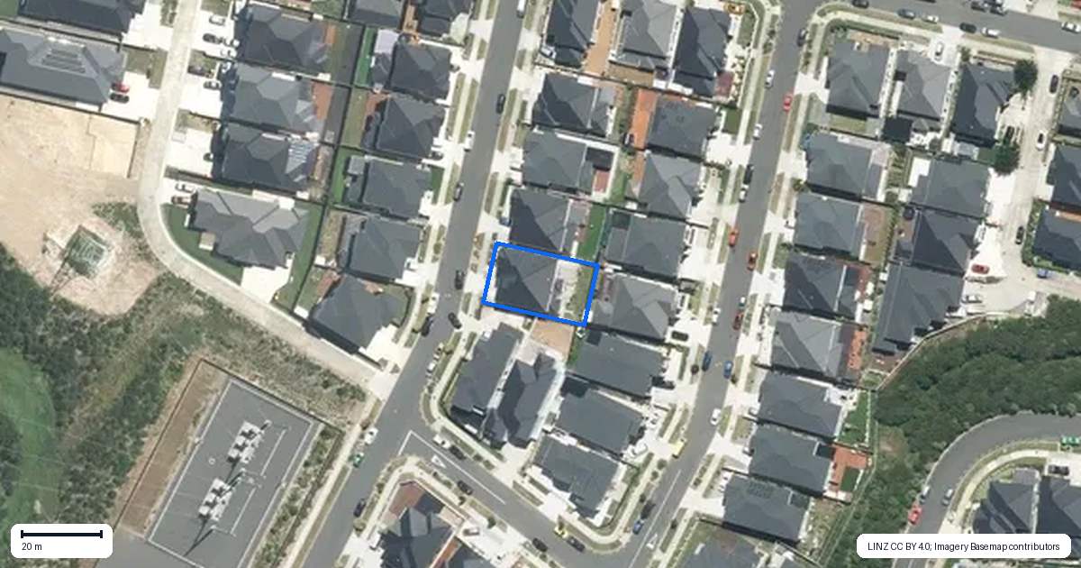 Property context map for 66 Charlestown Drive, Flat Bush, Auckland