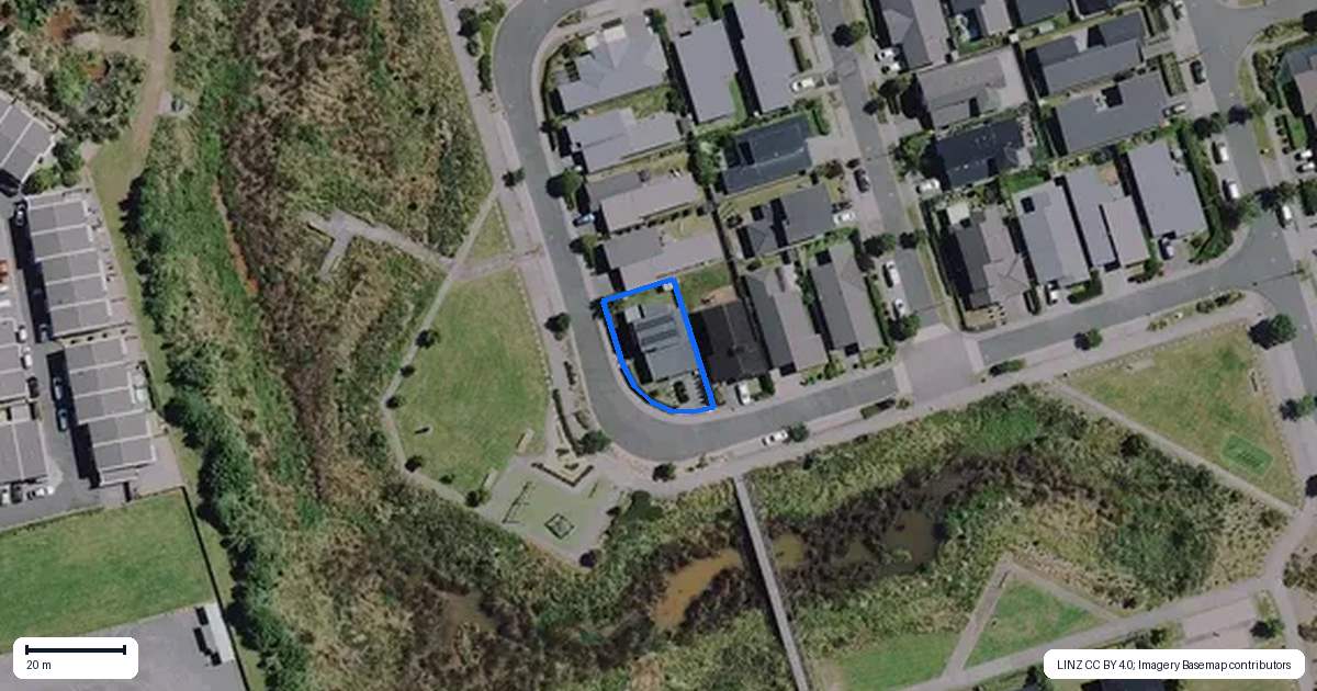 Property context map for 18 Capper Crescent, Chartwell, Hamilton