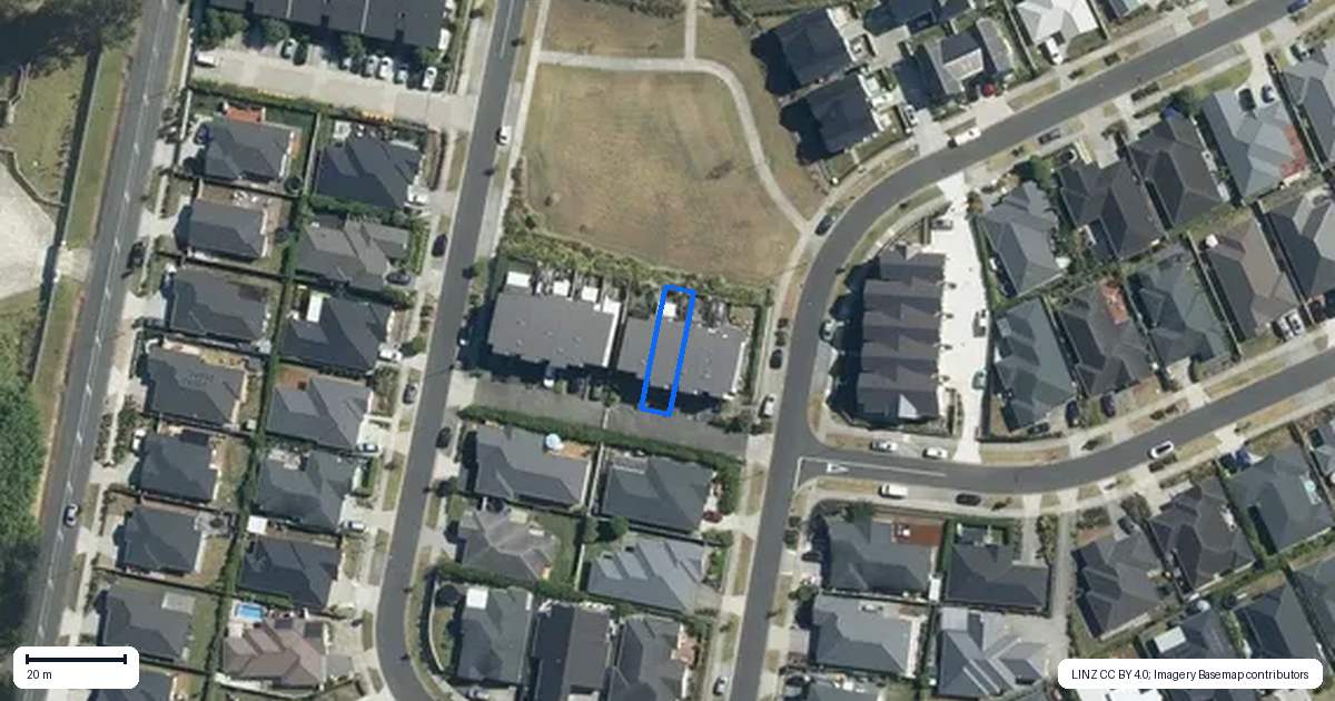 Property context map for 11B Nellie Drive, Kumeu