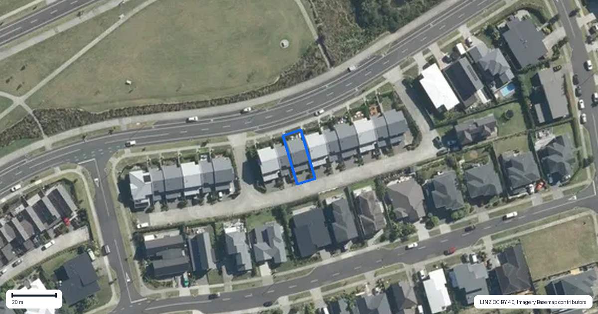 Property context map for 33 Bonair Crescent, Silverdale