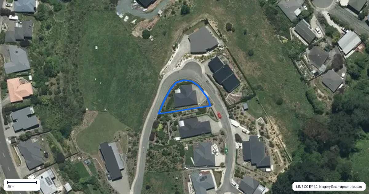 Property context map for 18 Potteries Way, Bishopdale, Nelson