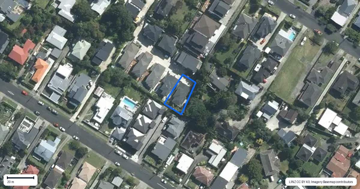 Property context map for 5/65 Francis Street, Hauraki, Auckland