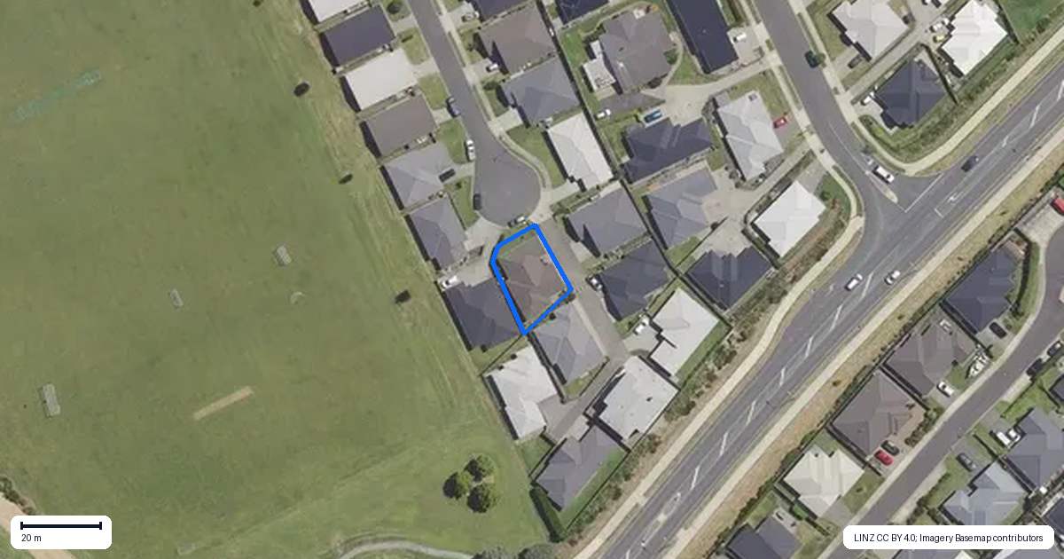 Property context map for 32 Richardson Road, Omokoroa