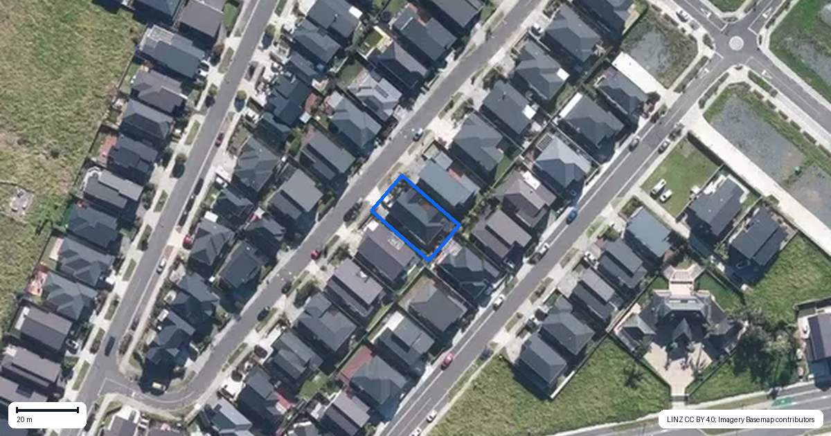 Property context map for 23 Aviation Drive, Hobsonville, Auckland
