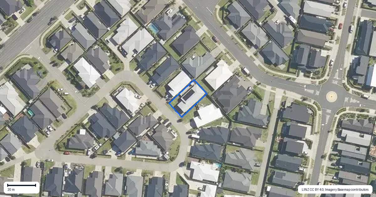 Property context map for 19 Taioma Close, Papamoa