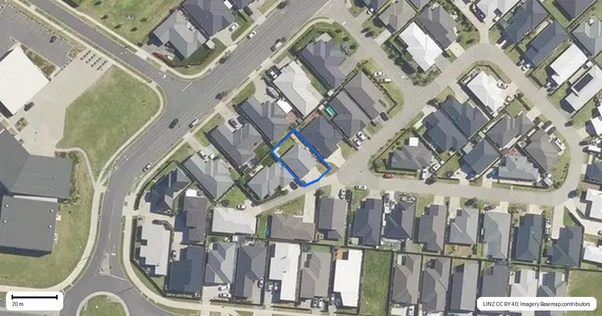 Property context map for 53 Taioma Close, Papamoa