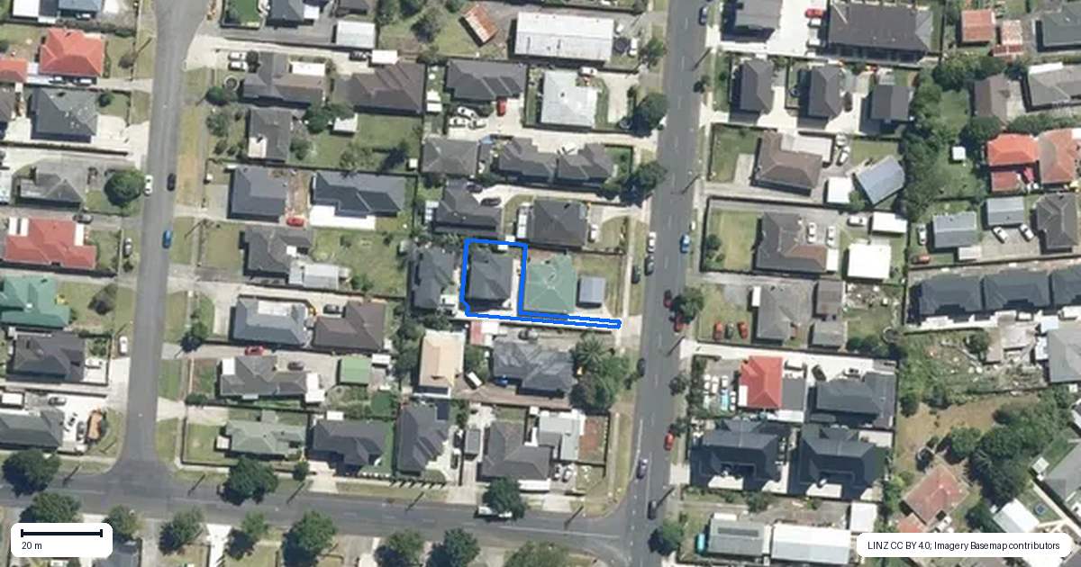Property context map for 173A Gray Avenue, Papatoetoe, Auckland