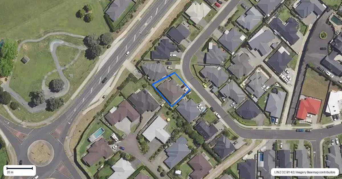 Property context map for 79 Bert Wall Drive, Omokoroa