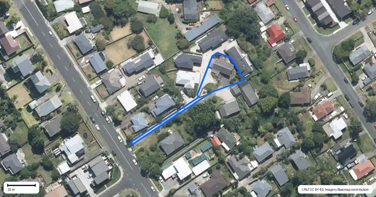 Property context map for 89 Stanley Road, Glenfield, Auckland