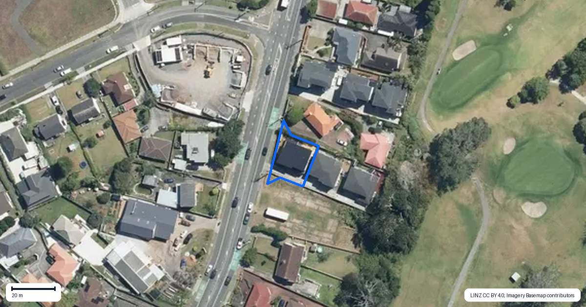 Property context map for 1462A Dominion Road, Mount Roskill, Auckland