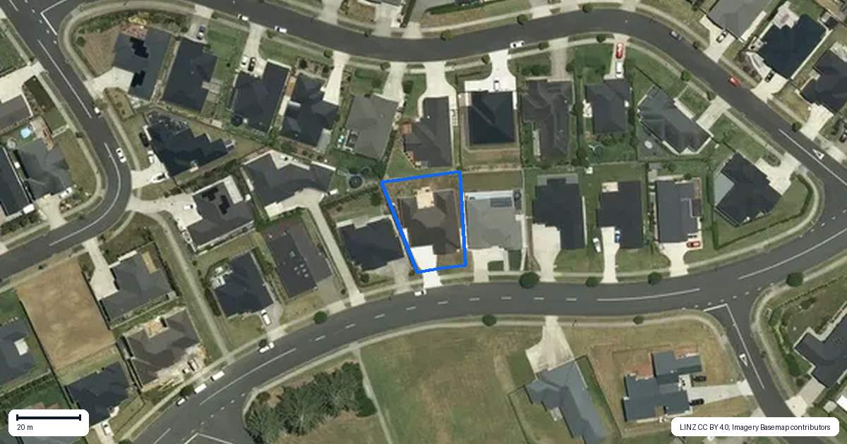 Property context map for 36 Hitchen Road, Pokeno