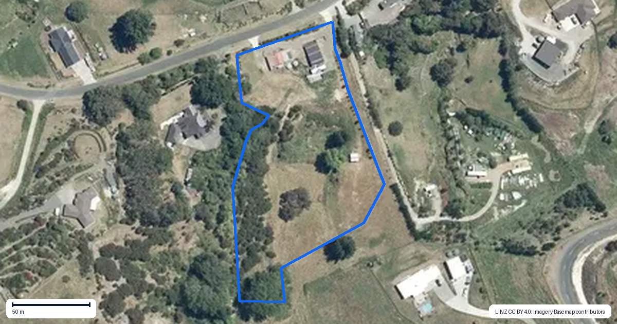 Property context map for 49 Avery Road, Eskdale, Napier