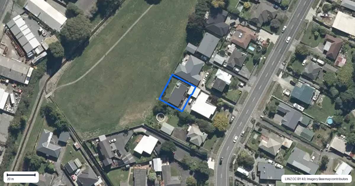 Property context map for 90B Stokes Valley Road, Stokes Valley, Lower Hutt