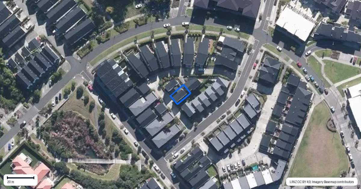Property context map for 22 Frank Gill Road, Hobsonville, Auckland