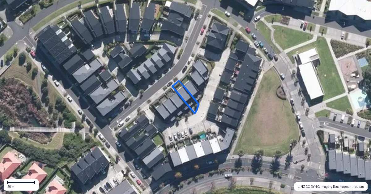 Property context map for 13 Frank Gill Road, Hobsonville, Auckland