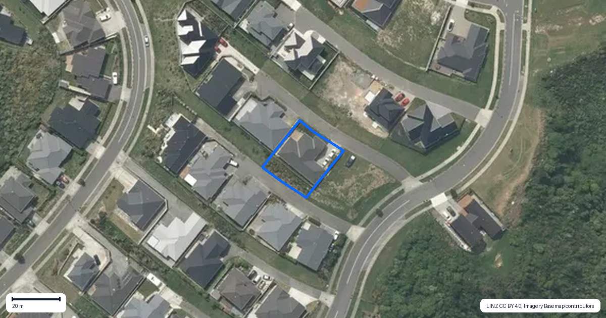 Property context map for 167 John Burke Drive, Aotea, Porirua
