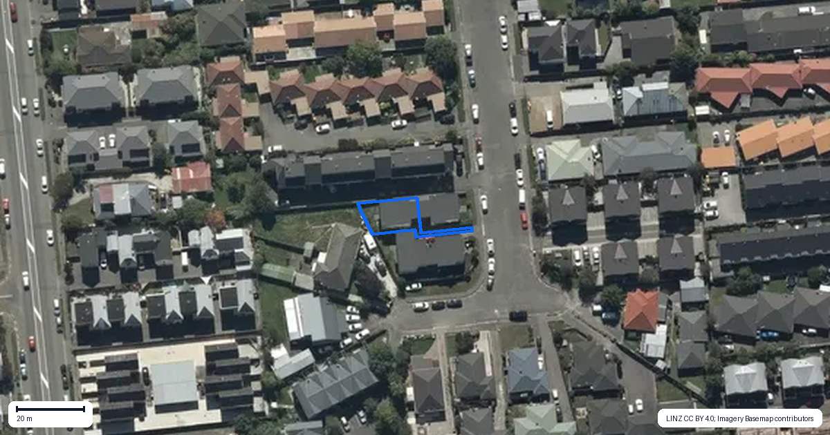Property context map for 12A Broadbent Street, Riccarton, Christchurch