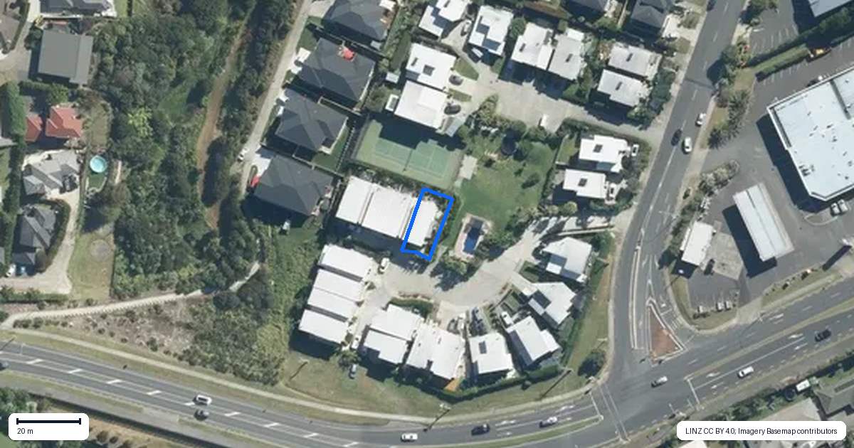 Property context map for 4 Karauria Lane, Orewa