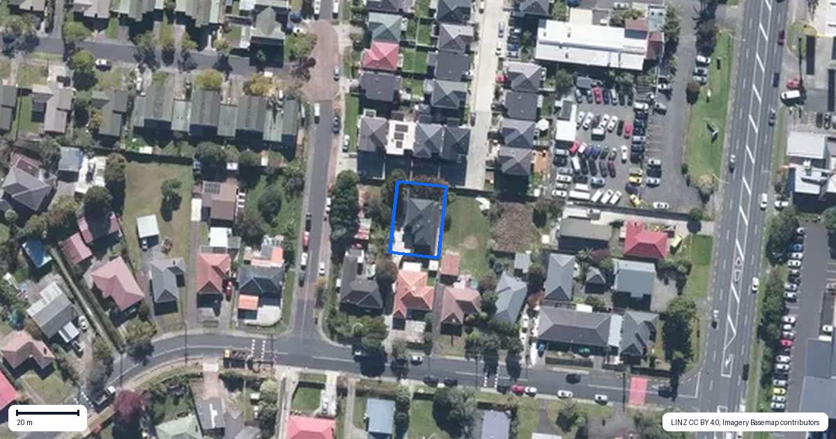 Property context map for 7A Fairdene Avenue, Henderson, Auckland