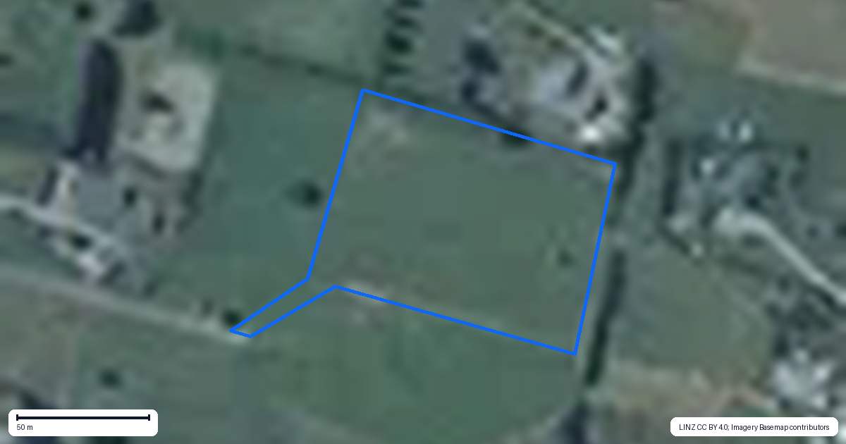 Property context map for 44A Papaitonga Lake Road, Ohau