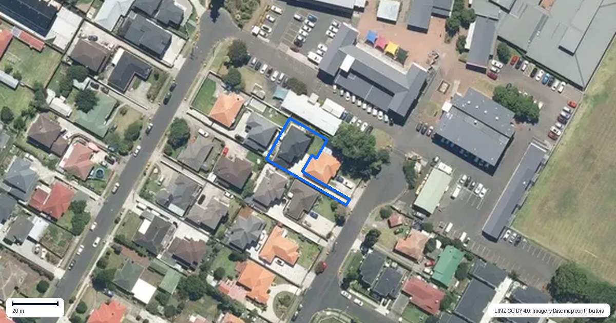Property context map for 14A Carlie Street, Papatoetoe, Auckland