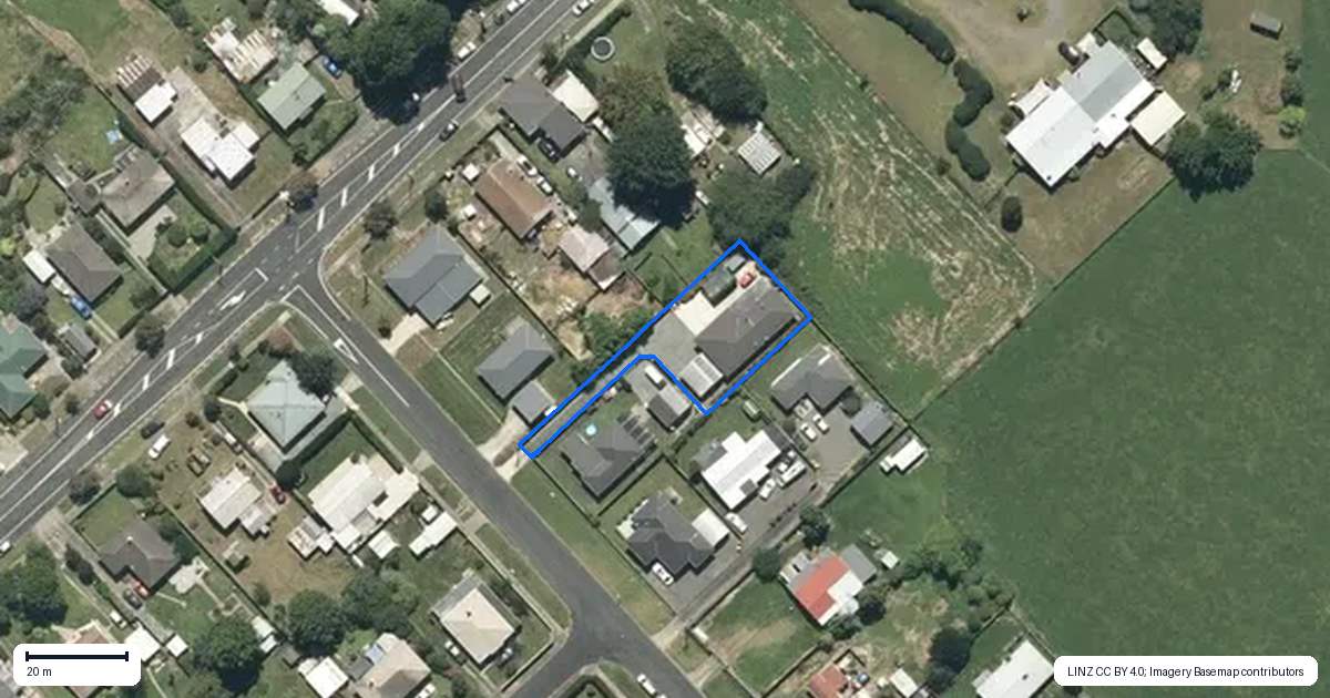 Property context map for 2B Sanders Street, Arapuni, Putaruru