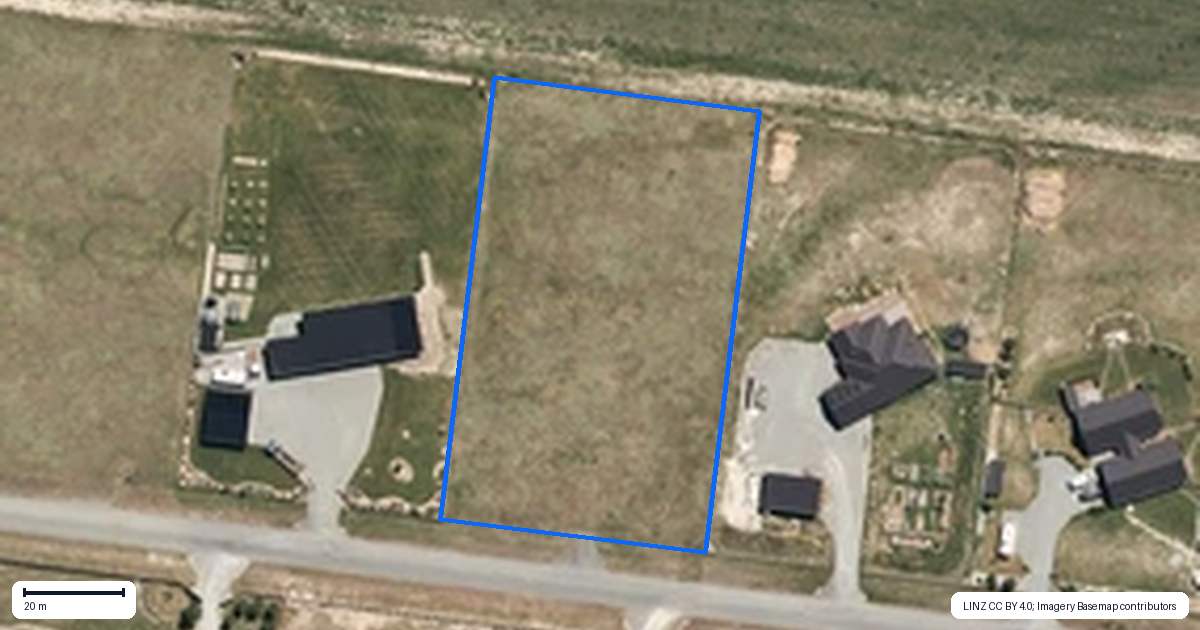 Property context map for 64 The Drive, Twizel