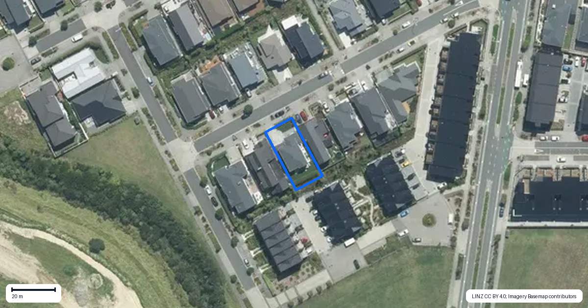 Property context map for 11 Keel Street, Long Bay, Auckland
