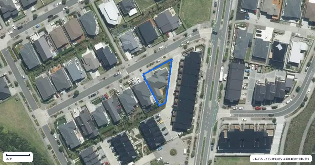 Property context map for 3 Keel Street, Long Bay, Auckland