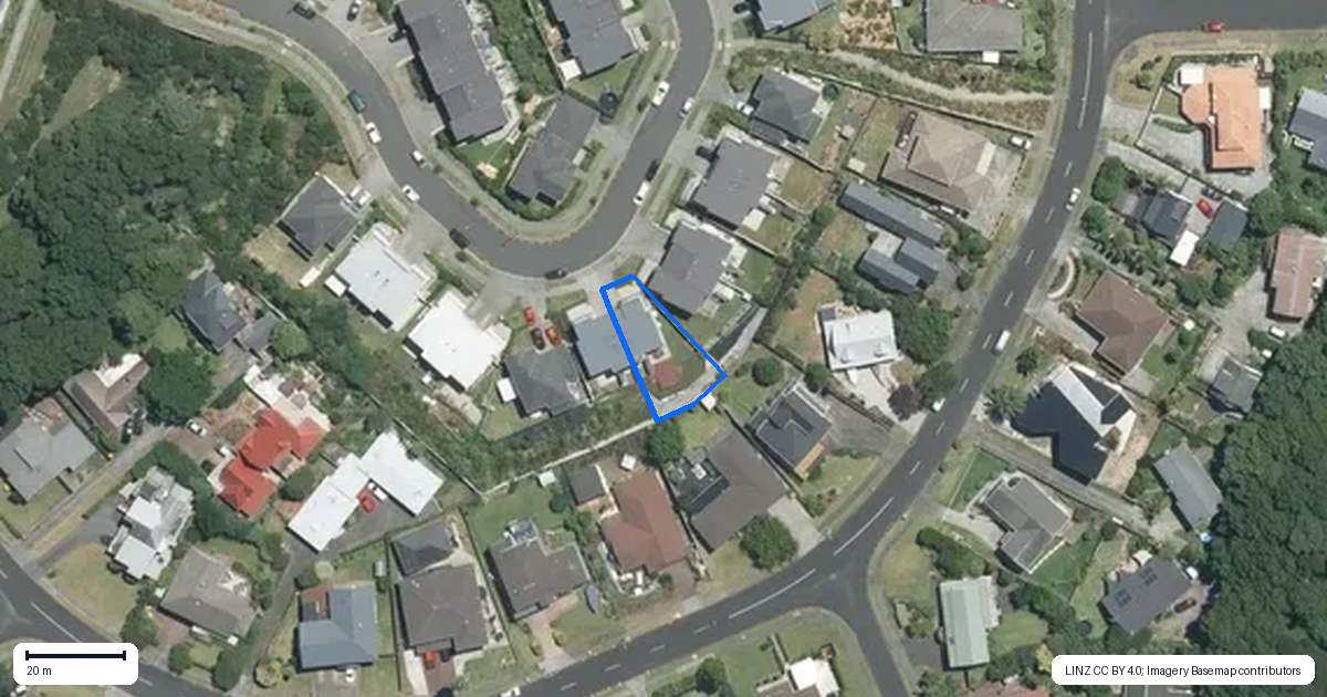 Property context map for 68 Matairangi Avenue, Totara Heights, Auckland