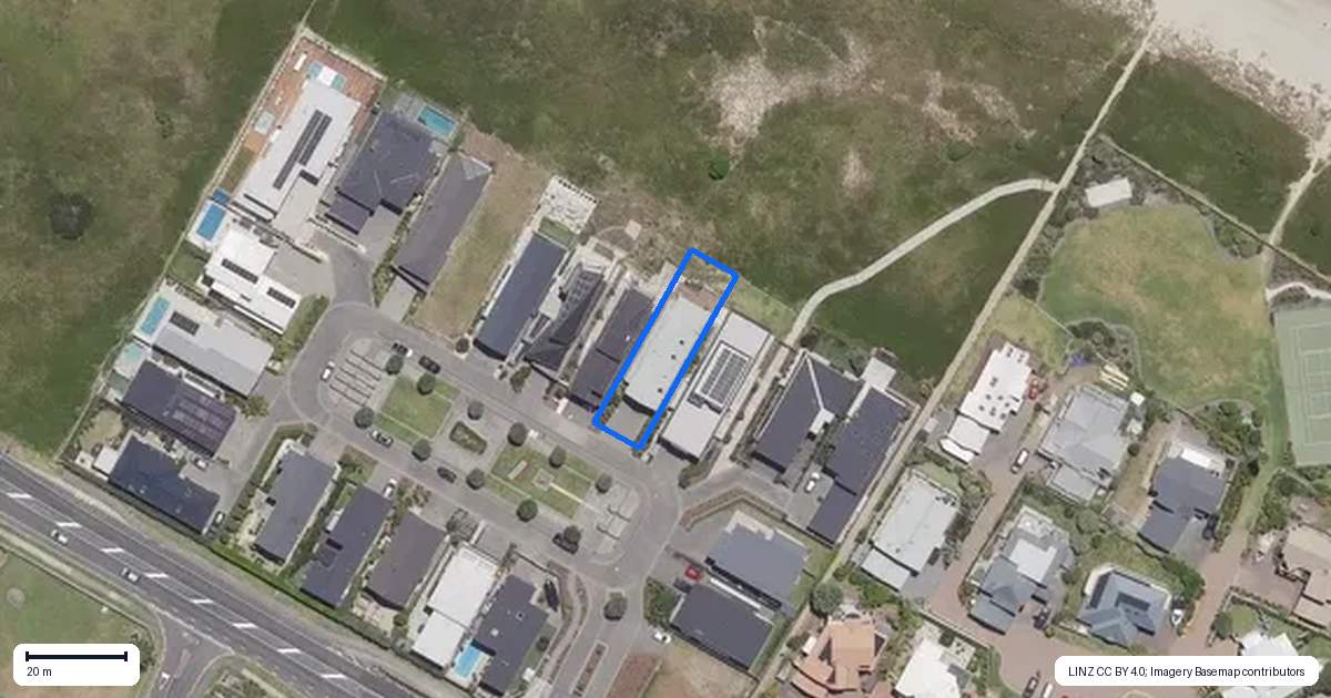 Property context map for 24 Otira Close, Papamoa Beach, Papamoa