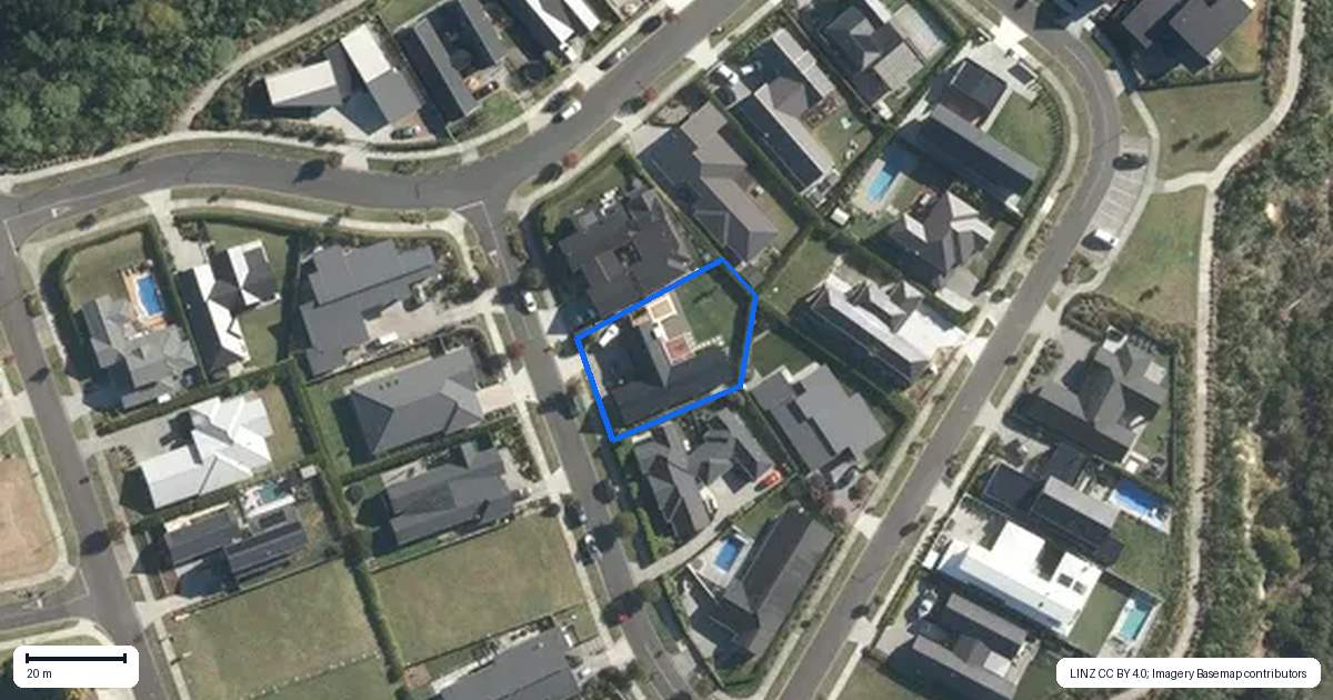 Property context map for 3 Drovers Way, Riverhead