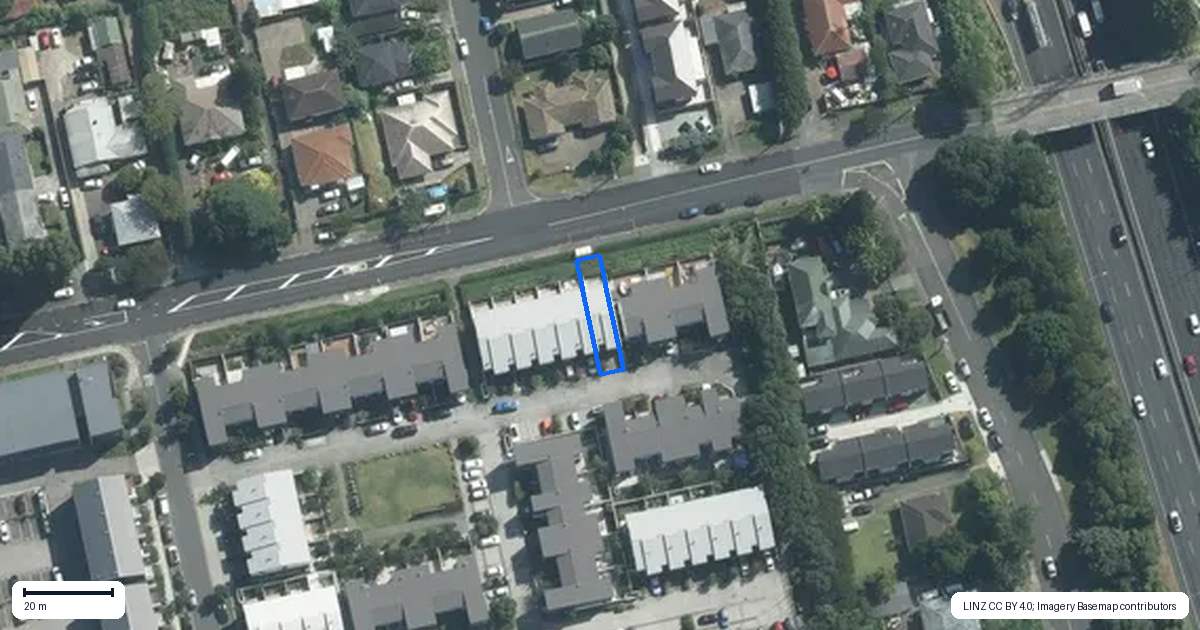 Property context map for 27 Komanawa Lane, Mount Wellington, Auckland