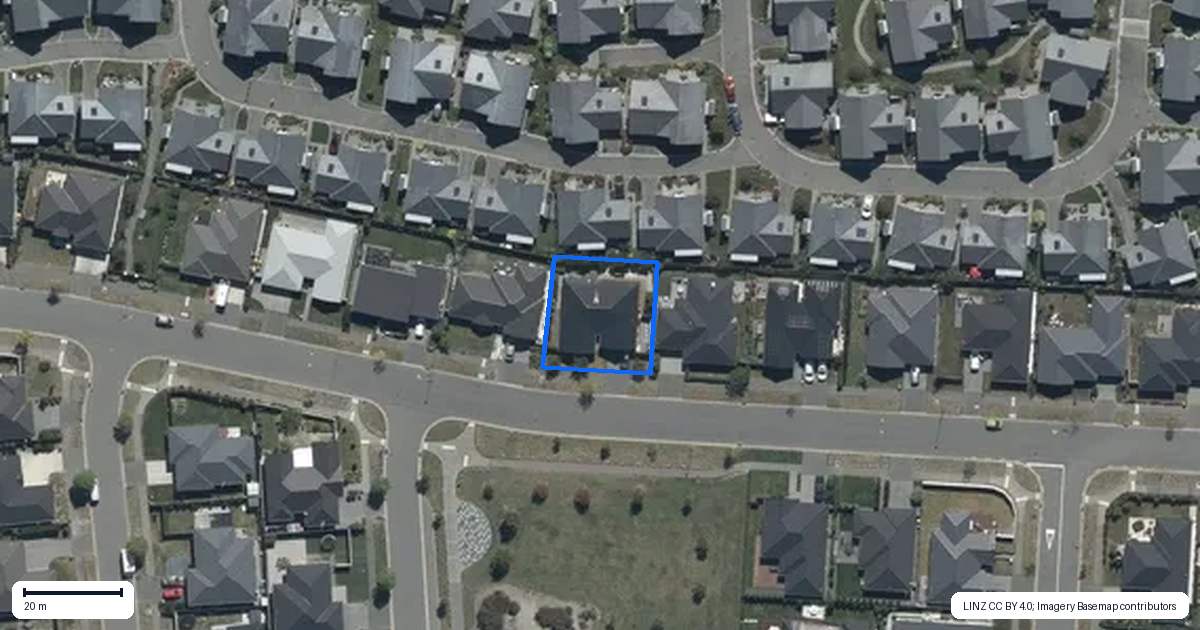 Property context map for 25 Katrine Drive, Marshland, Christchurch