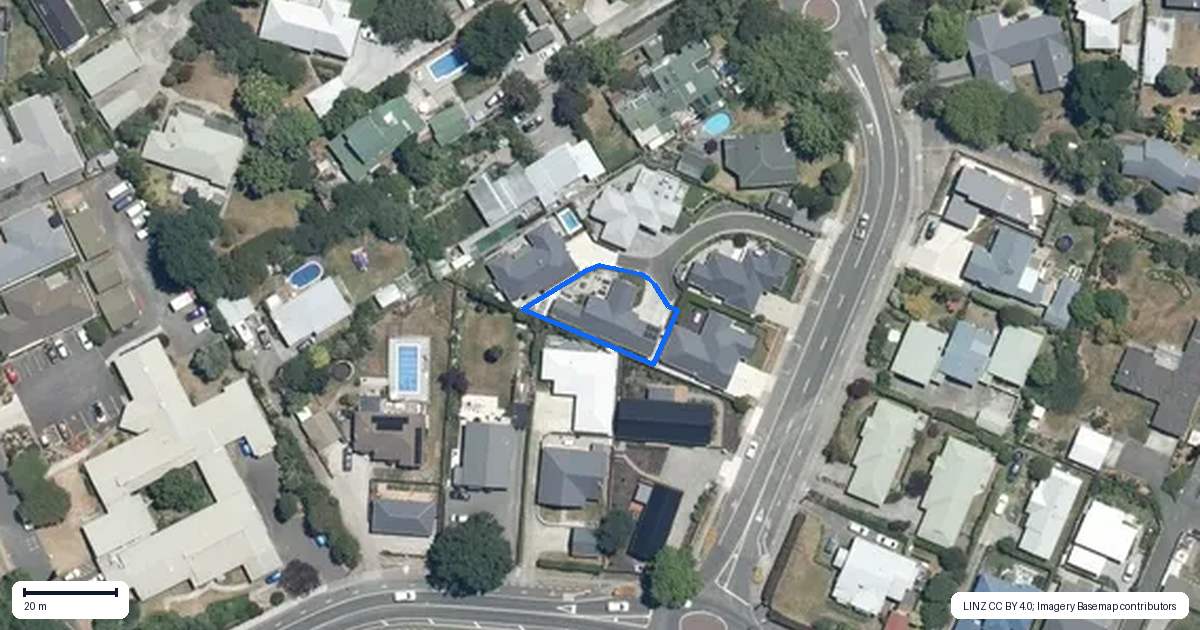 Property context map for 5A Guthrie Road, Havelock North