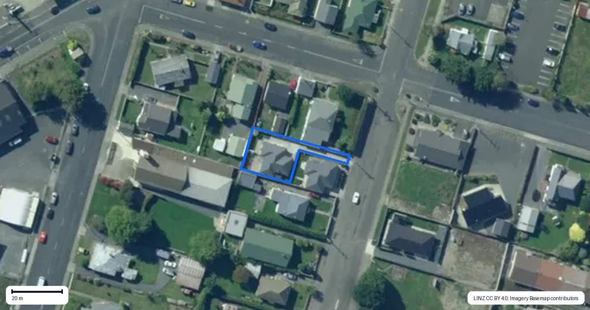 Property context map for 14A Lanark Street, Balclutha