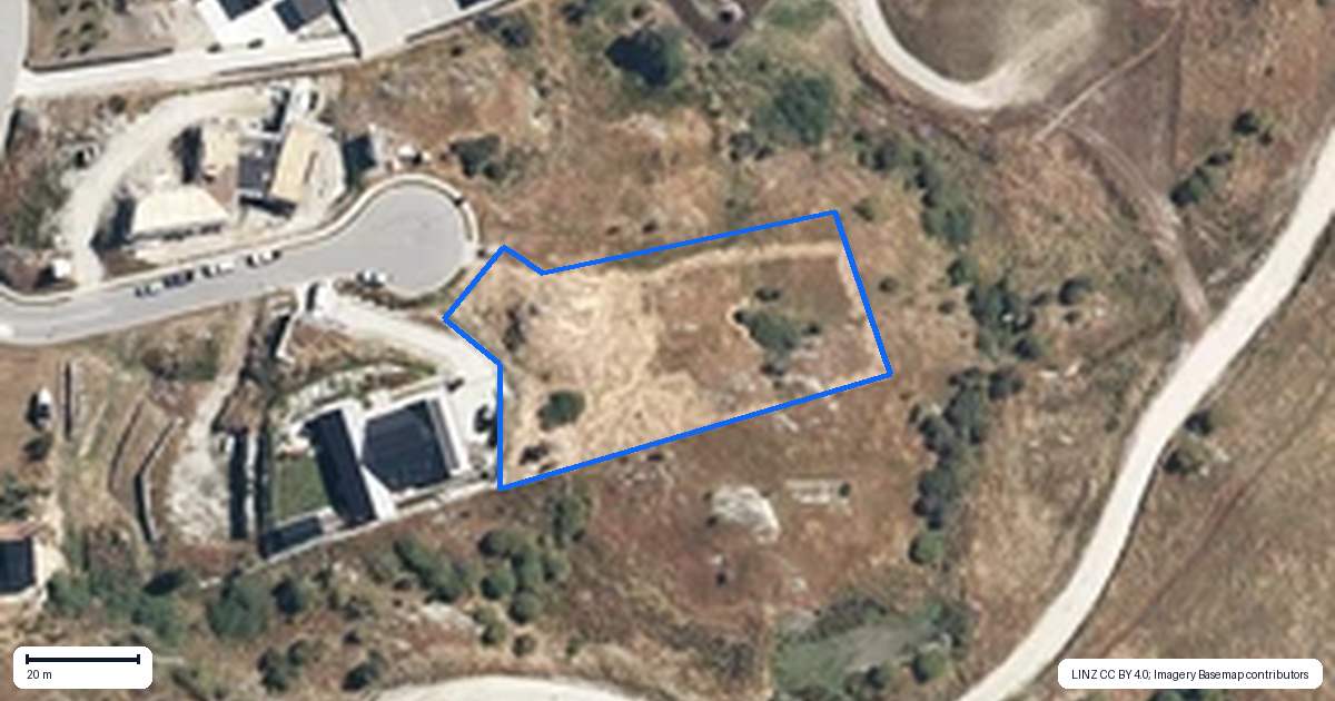 Property context map for 6 Elk Place, Kelvin Heights, Queenstown