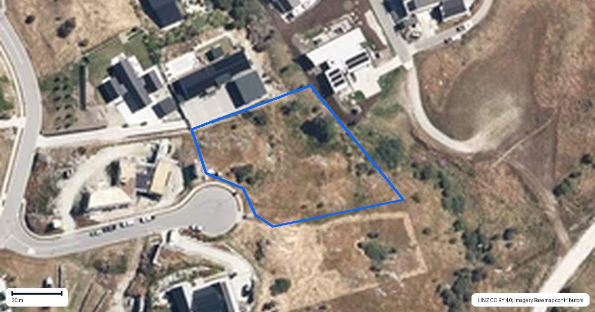 Property context map for 3 Elk Place, Kelvin Heights, Queenstown