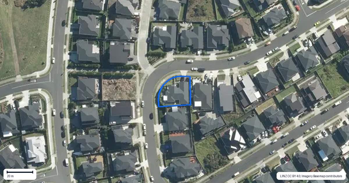 Property context map for 24 Takurua Terrace, Orewa
