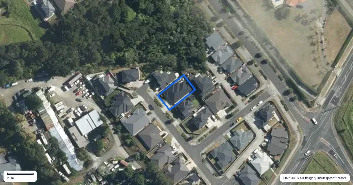 Property context map for 10 Barrels Close, Kumeu