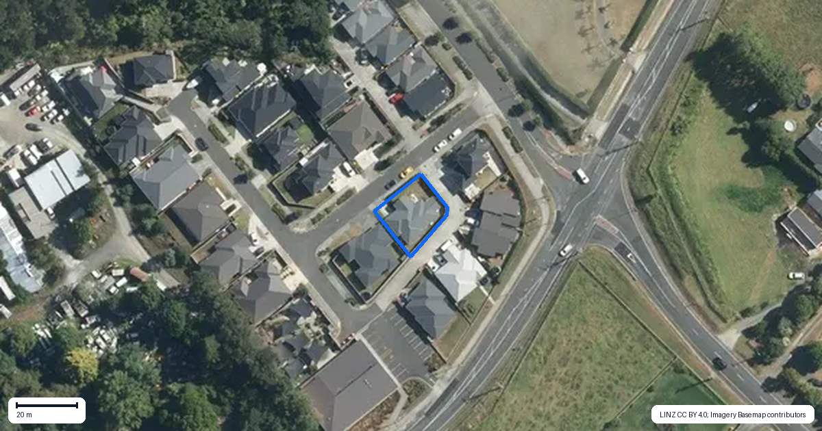 Property context map for 11 Sauterne Road, Kumeu