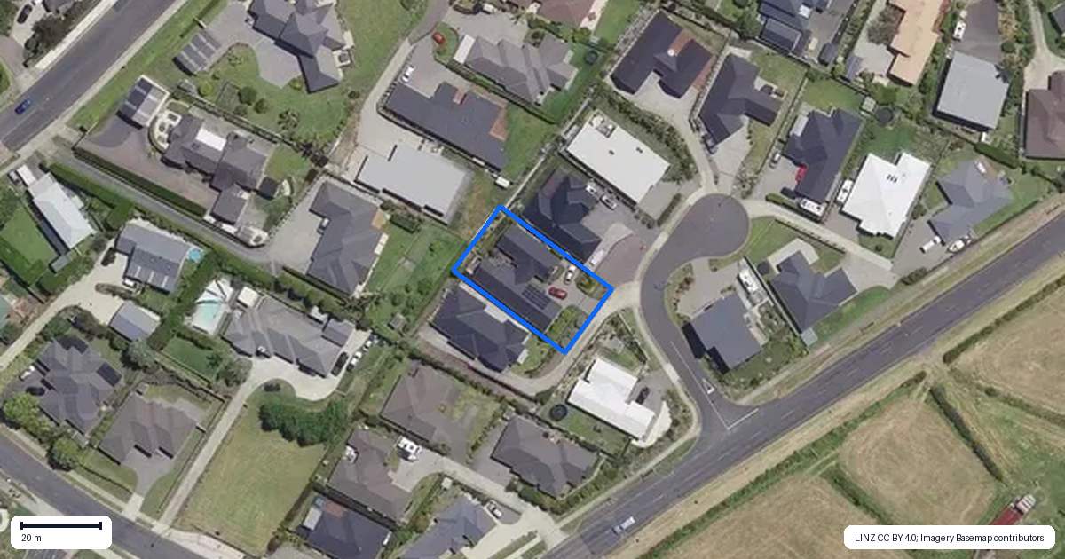 Property context map for 5 Brendan Close, Omokoroa