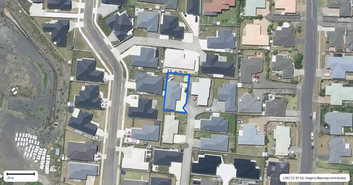 Property context map for 18 Simon Street, Tawhero, Whanganui