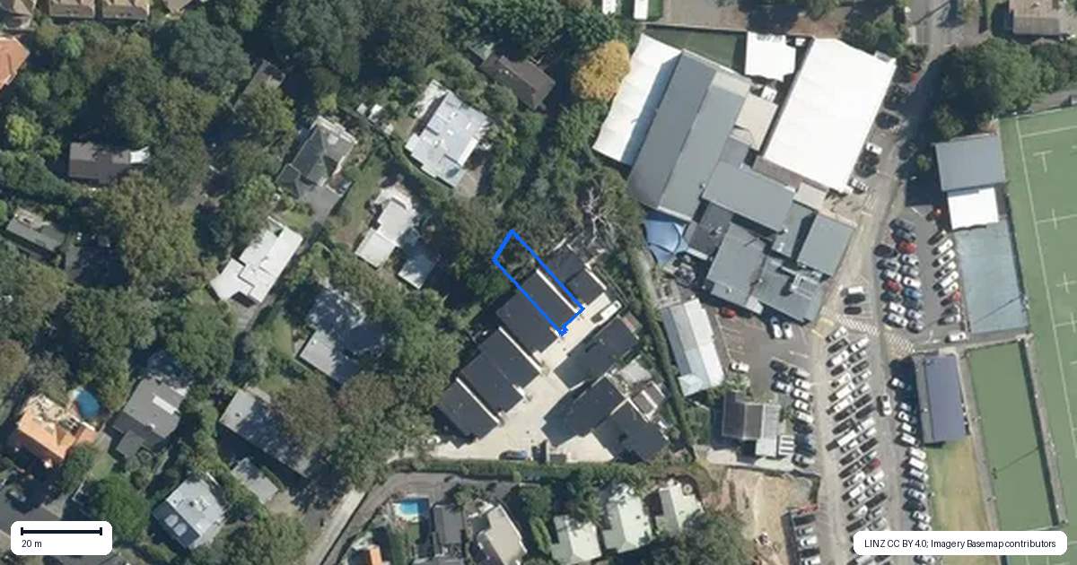 Property context map for 5/36 Mainston Road, Remuera, Auckland