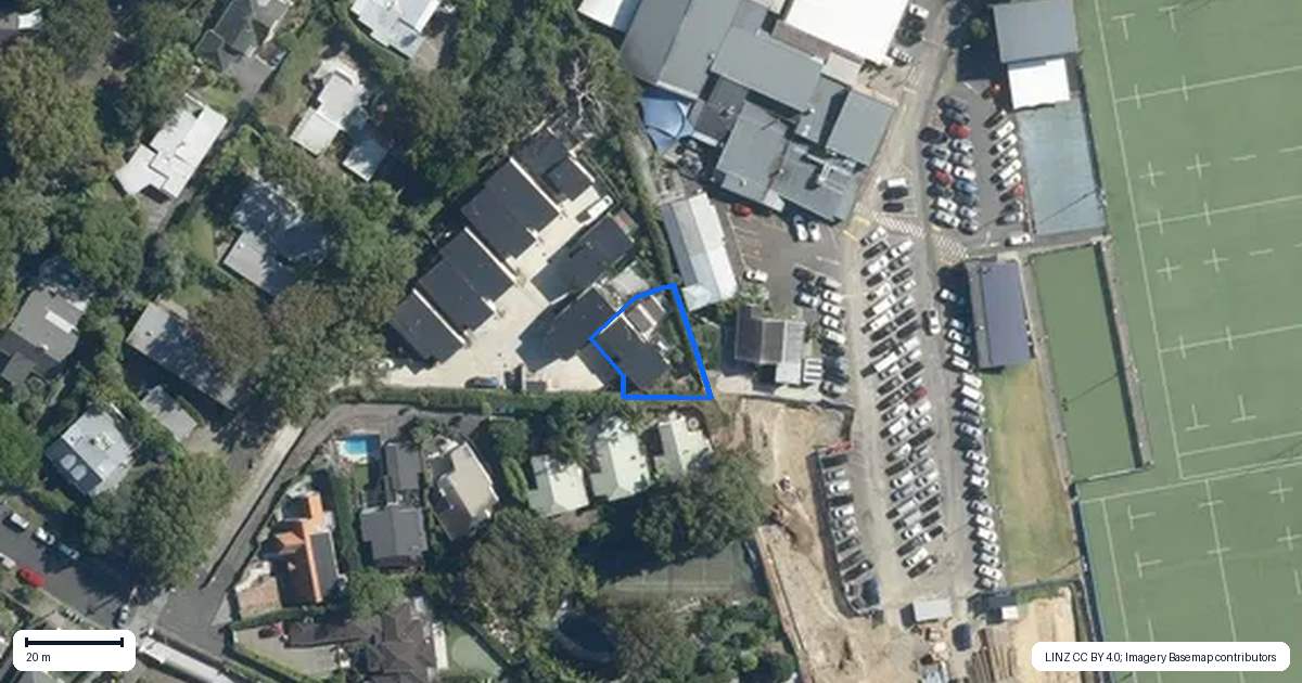 Property context map for 9/36 Mainston Road, Remuera, Auckland