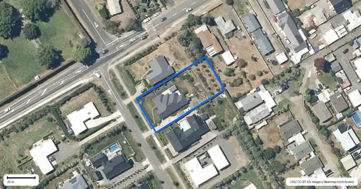 Property context map for 3 Cape Grove, Haumoana