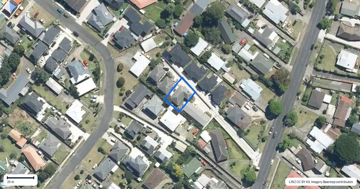 Property context map for 39B Park Avenue, Papatoetoe, Auckland