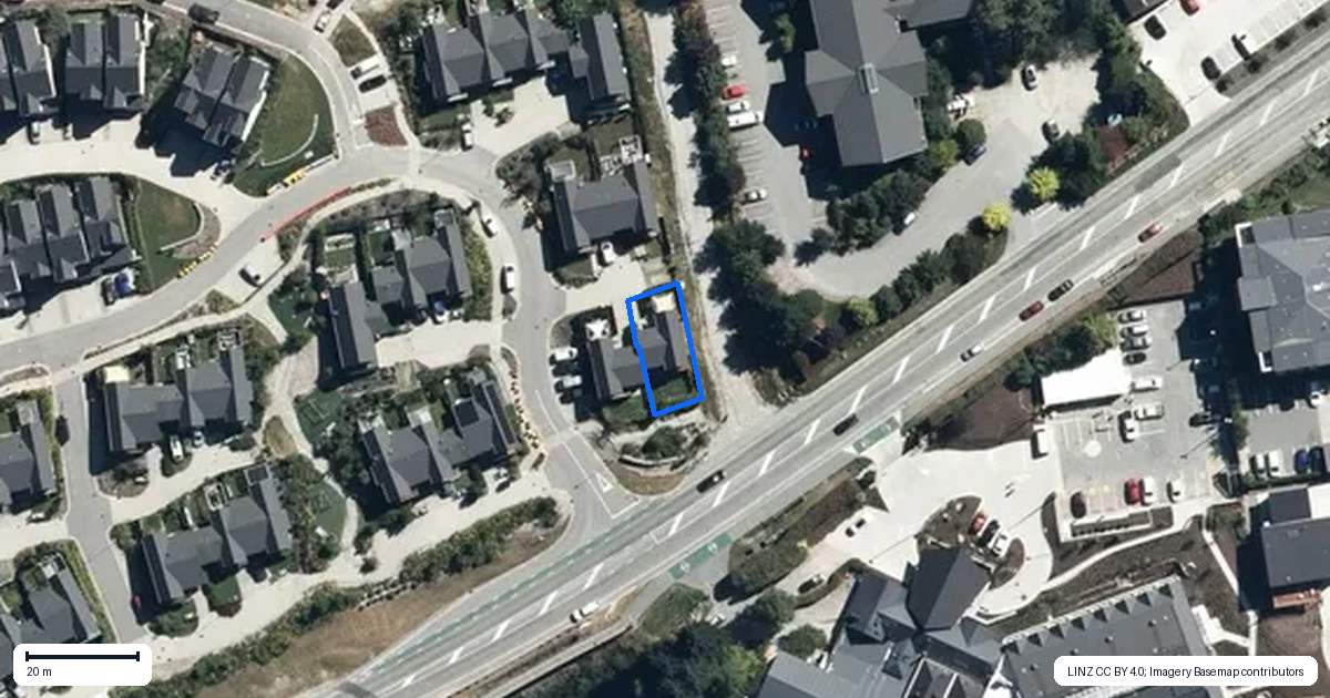 Property context map for 10 Breaker Lane, Arthurs Point, Queenstown